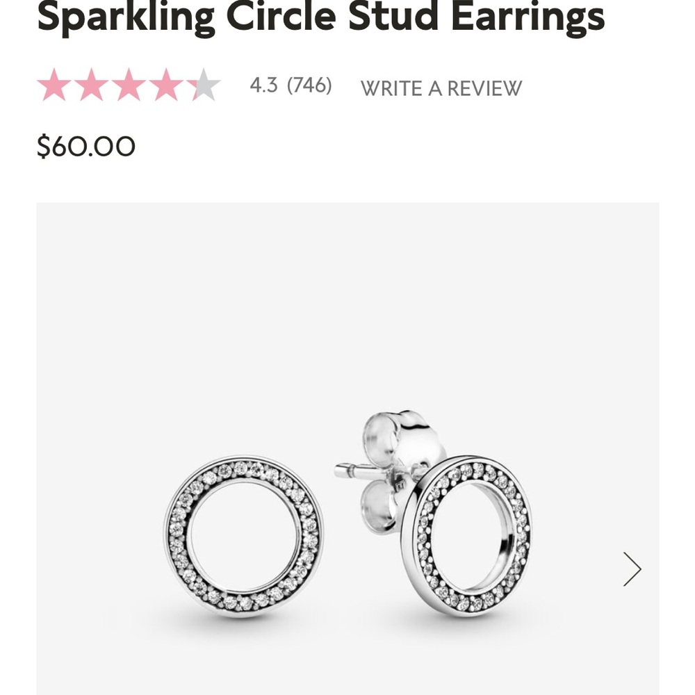 Pandora earrings